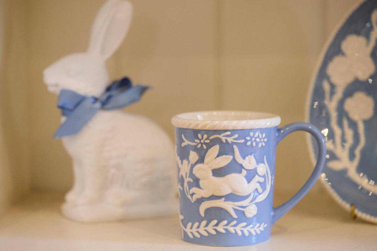 Blue Lapin Mug