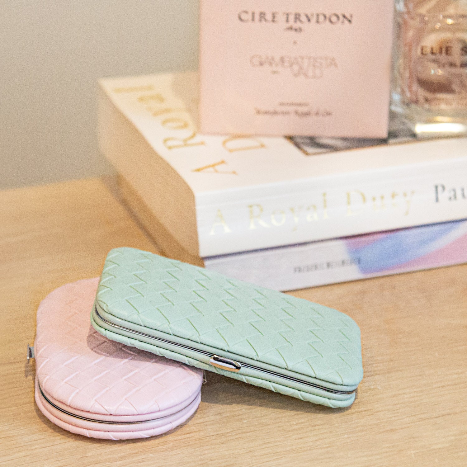 Manicure Set - Woven Teal