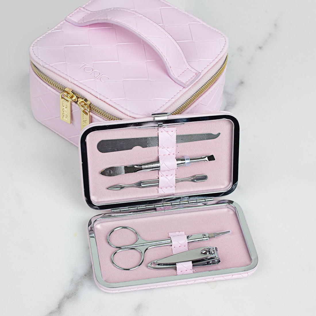 Manicure Set -  Woven Peony