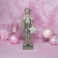 19cm Silver Nutcrackers