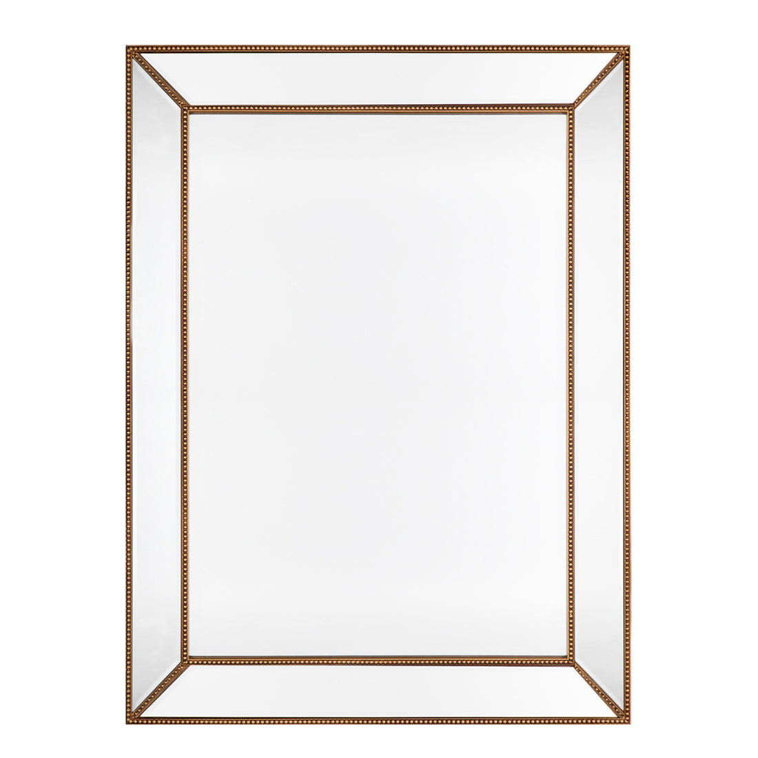 Zeta Wall Mirror - Large Antique Gold