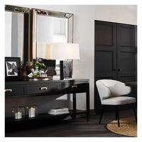 Zeta Wall Mirror - Large Antique Gold
