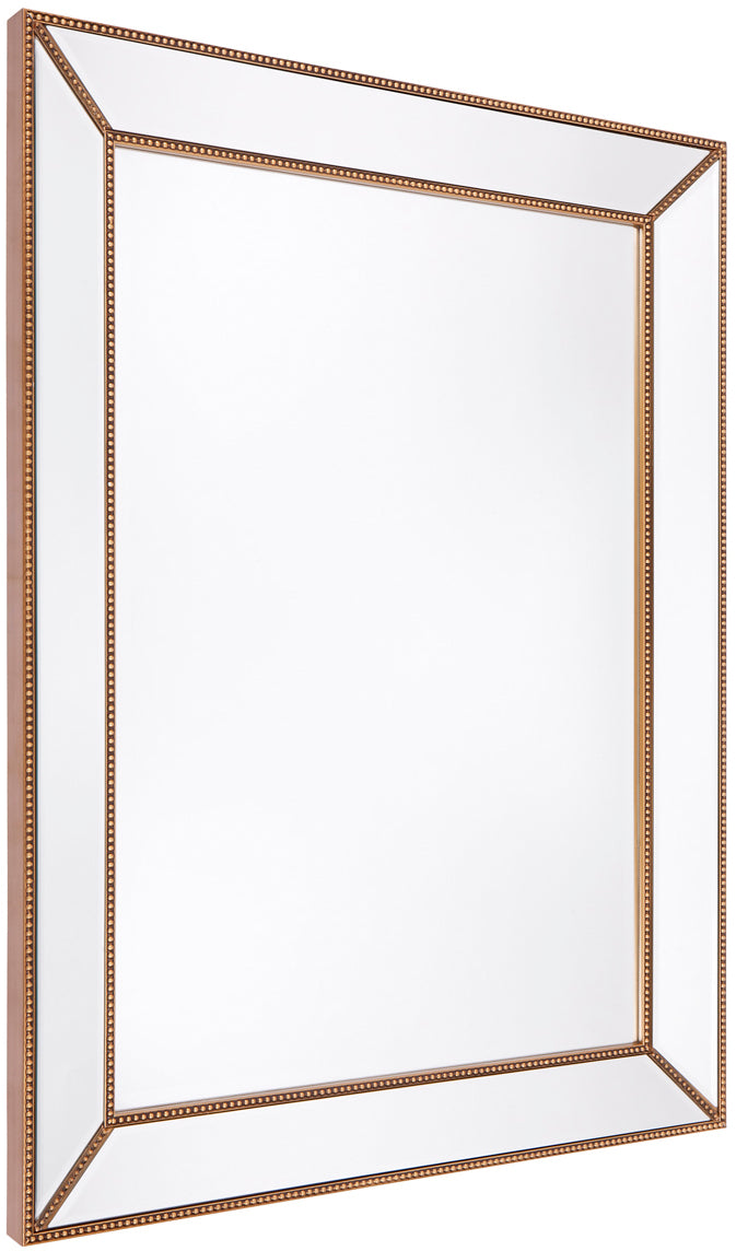 Zeta Wall Mirror - Large Antique Gold