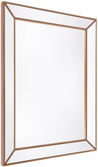 Zeta Wall Mirror - Large Antique Gold