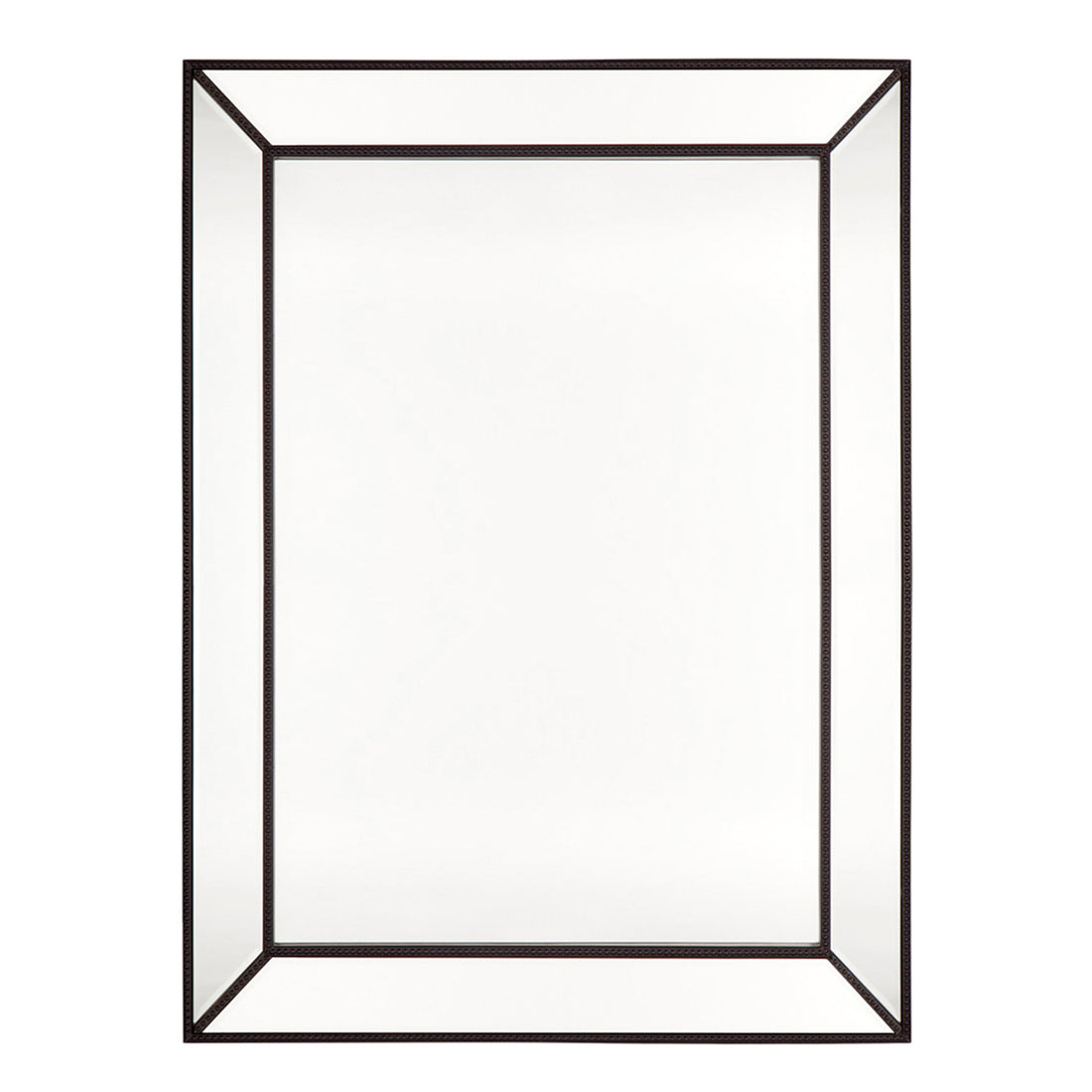 Zeta Wall Mirror - Large Black