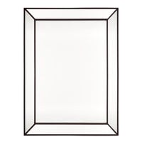 Zeta Wall Mirror - Large Black