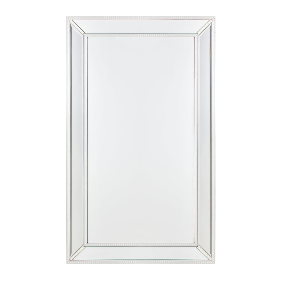 Zeta Wall Mirror - Medium White