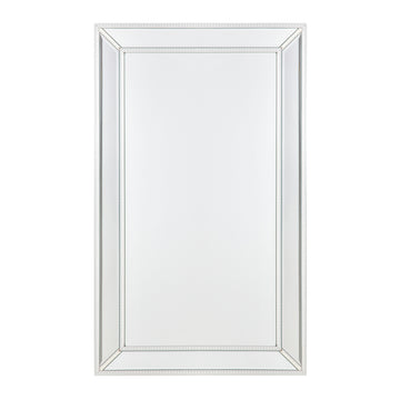 Zeta Wall Mirror - Medium White