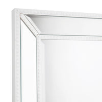 Zeta Wall Mirror - Medium White