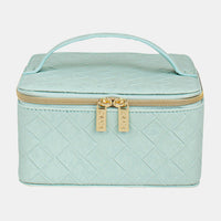 Large Jewellery Cube -  Woven Teal