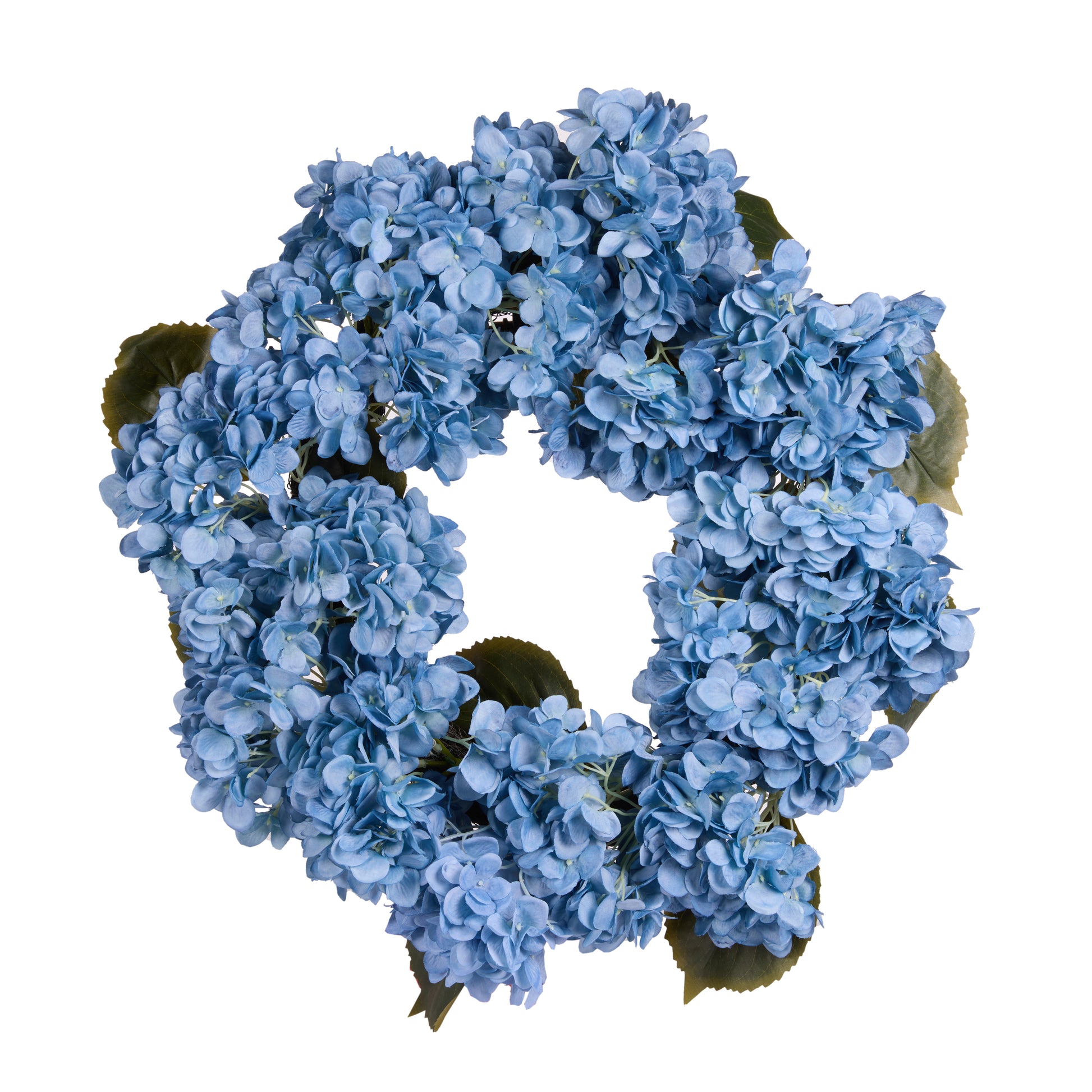 Blue Hydrangea Wreath