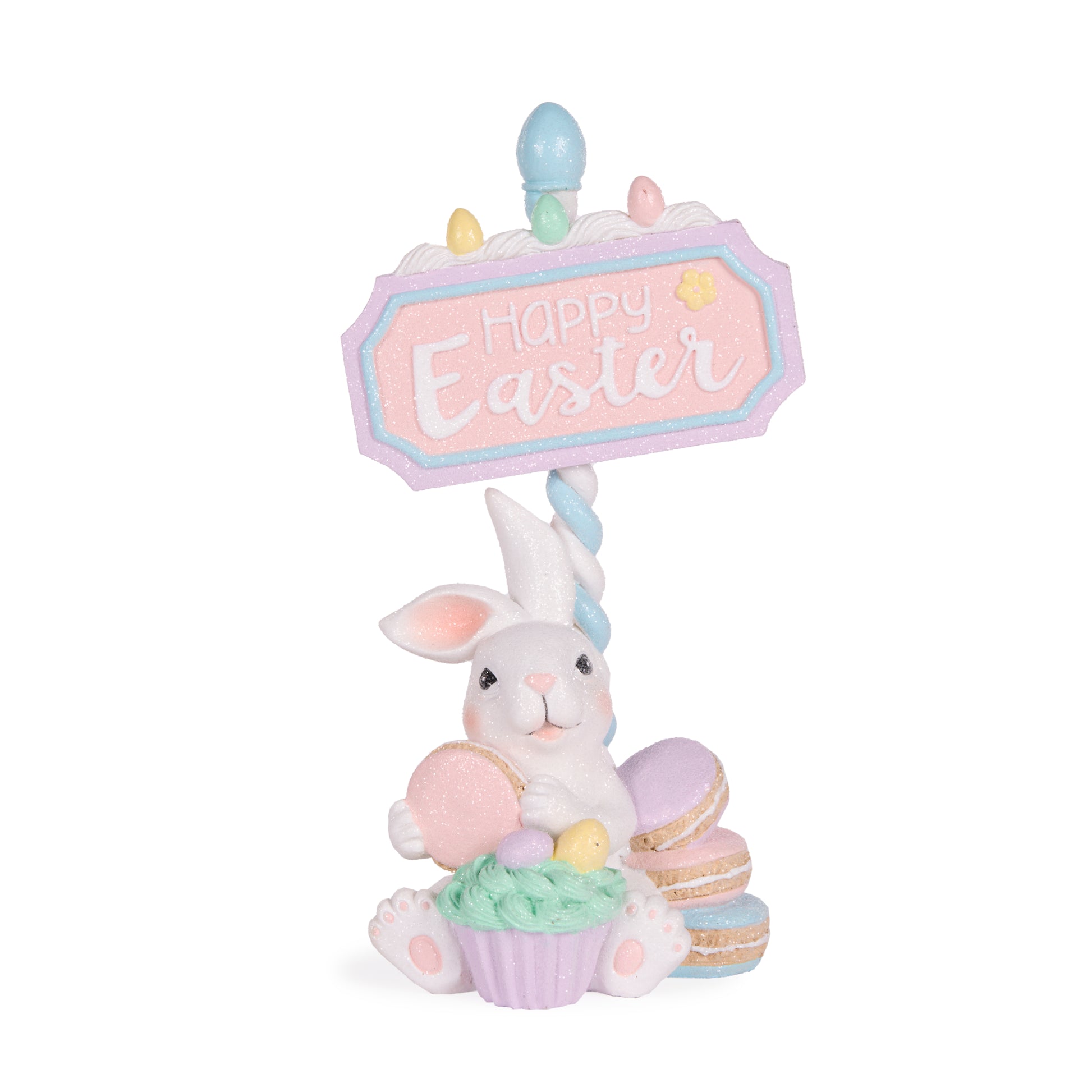 26cm Pastel Candy Happy Easter Sign