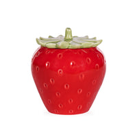 15cm Red Strawberry Canister