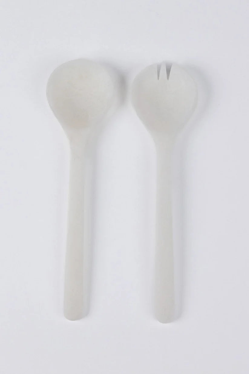 Lorne Salad Servers White