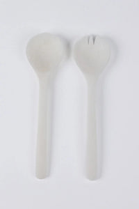 Lorne Salad Servers White