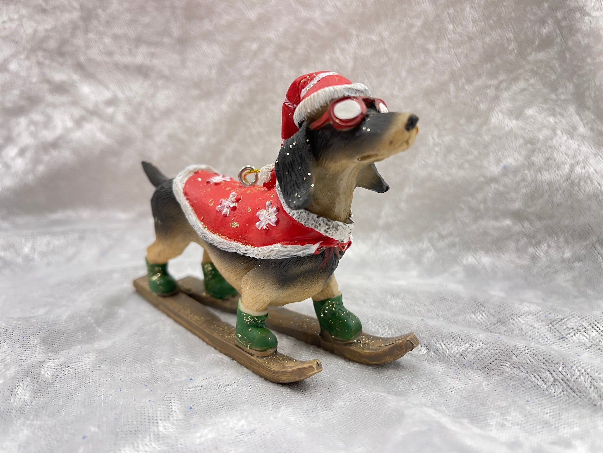Dachshund Dog Hanging Tree Ornament