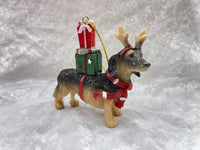 Dachshund Dog Hanging Tree Ornament