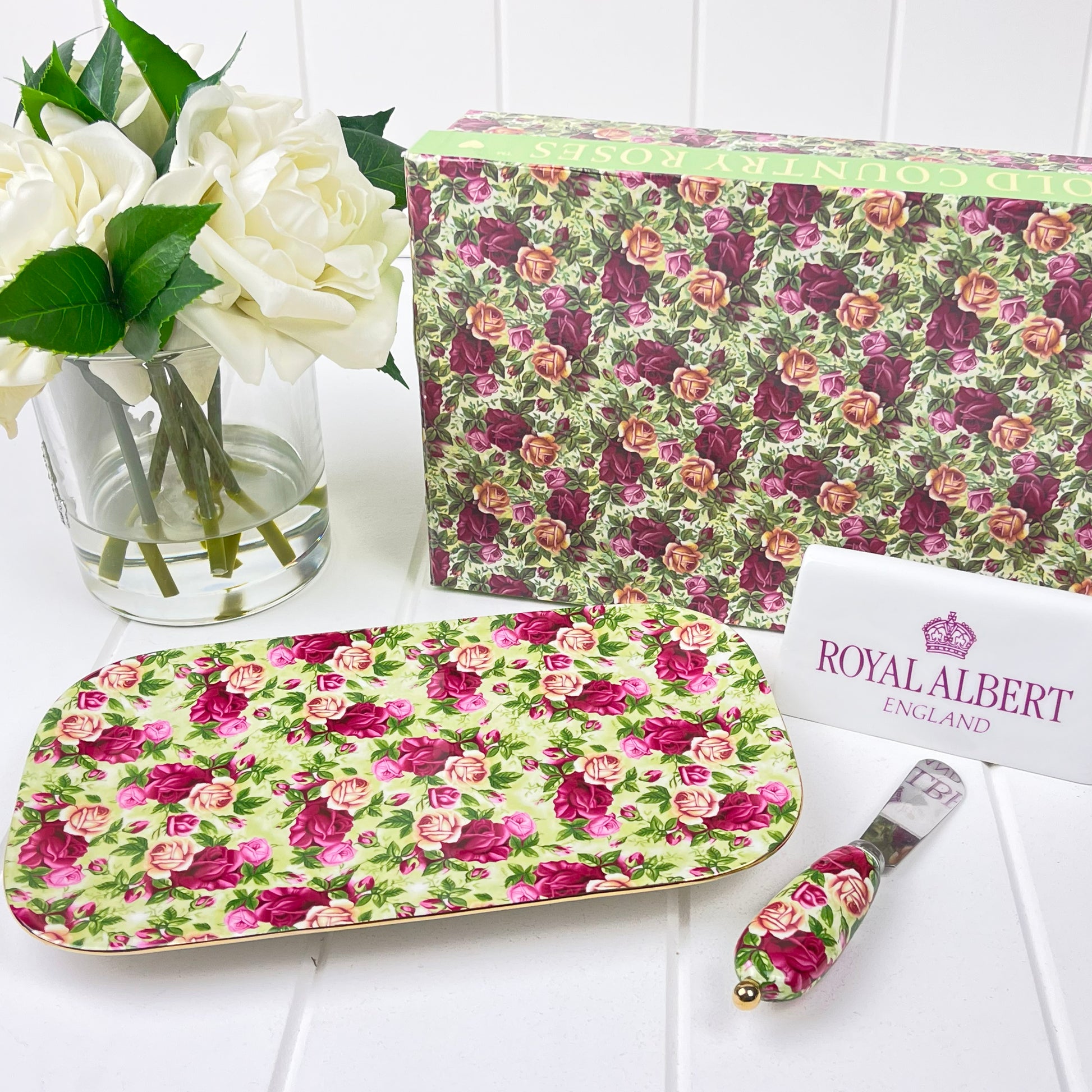 Royal Albert Old Country Roses Chintz Collection - Tray and Spreader