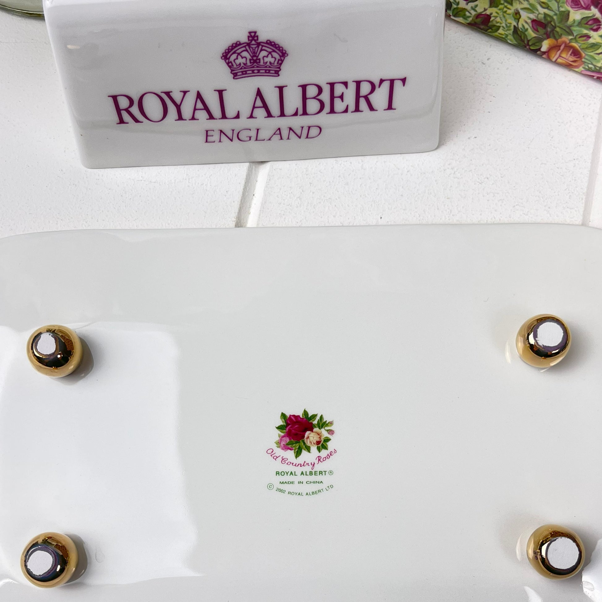 Royal Albert Old Country Roses Chintz Collection - Tray and Spreader