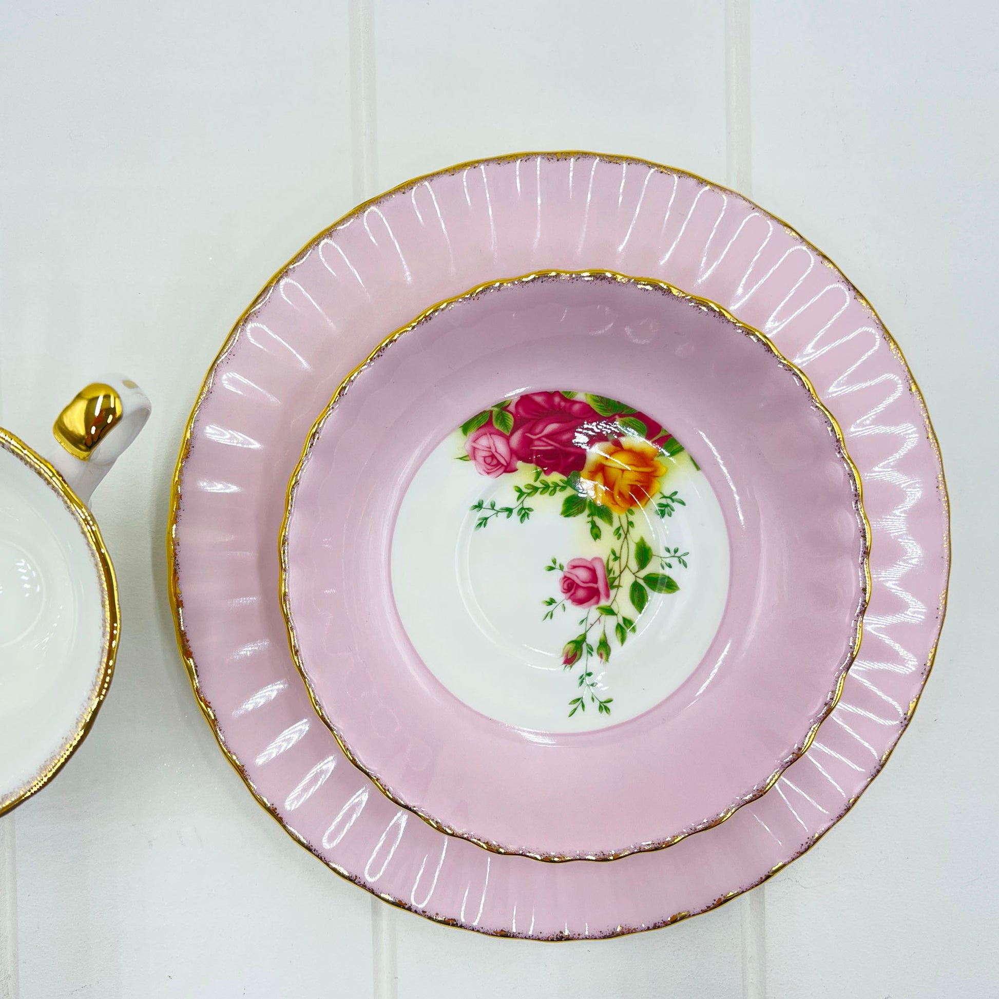 Royal Albert Old Country Roses 3 Piece Set Rose
