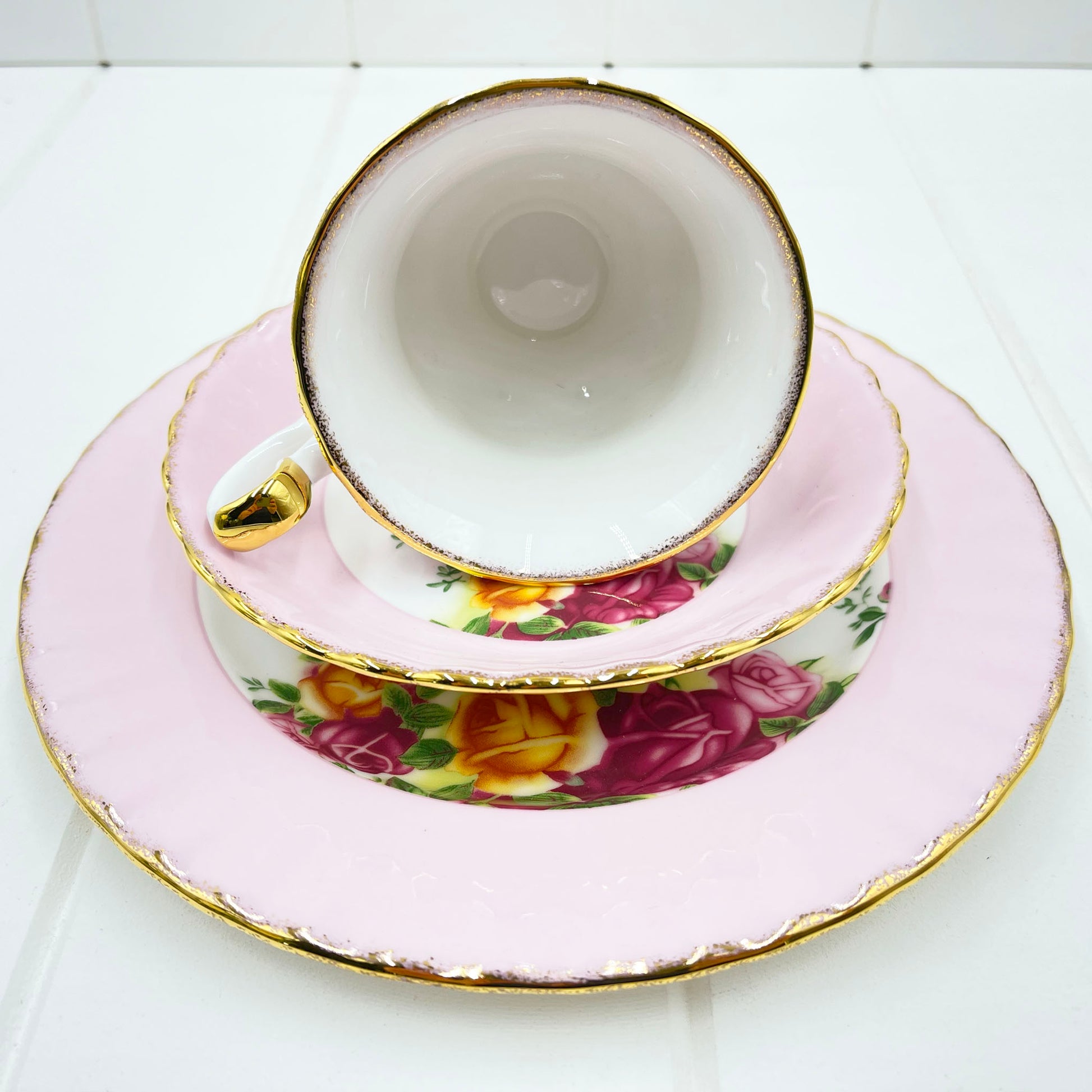 Royal Albert Old Country Roses 3 Piece Set Rose