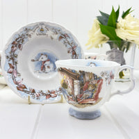 Royal Doulton Brambly Hedge Four Seasons Cup and Saucer - Winter