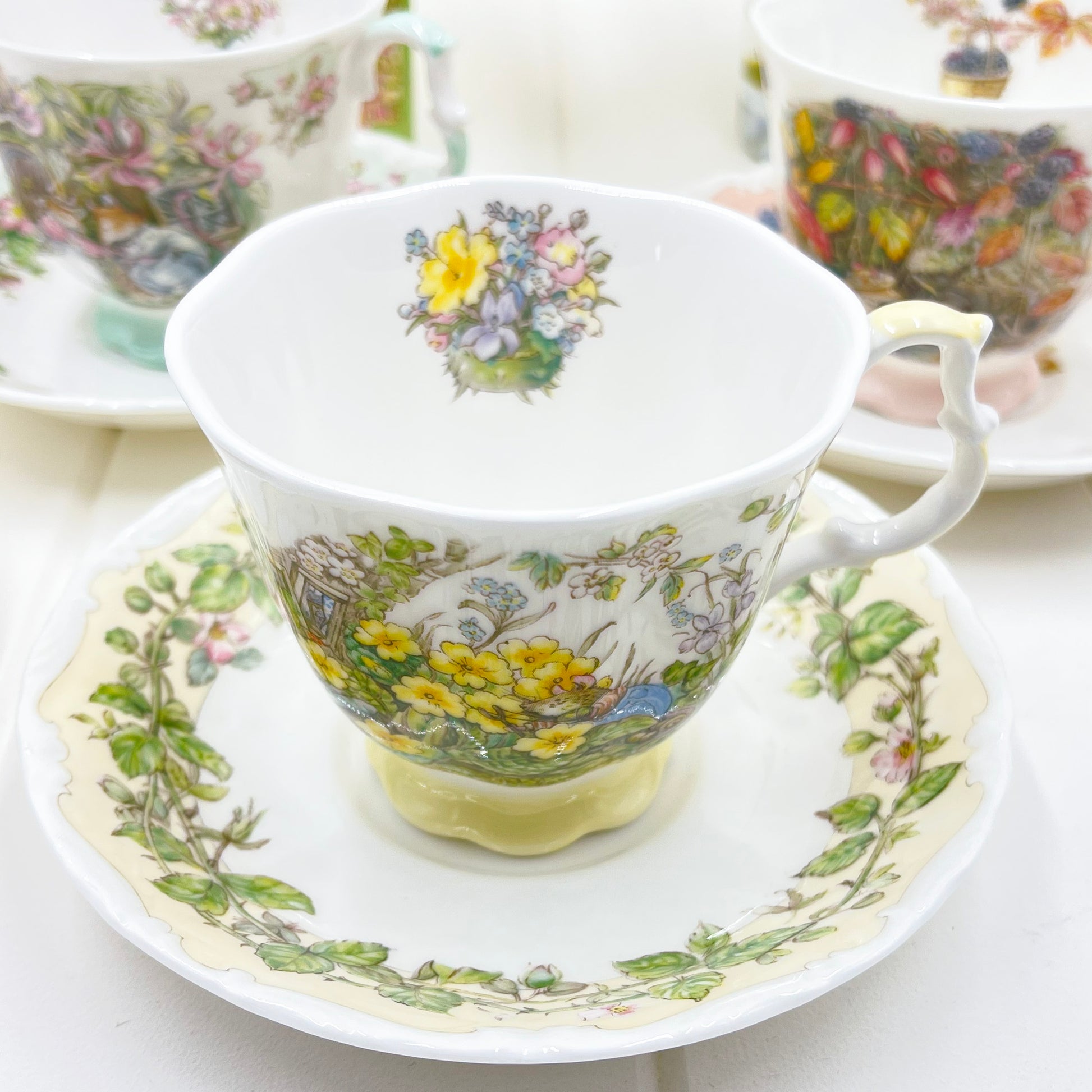 Royal Doulton Brambly Hedge Four Seasons Cup and Saucer - Summer