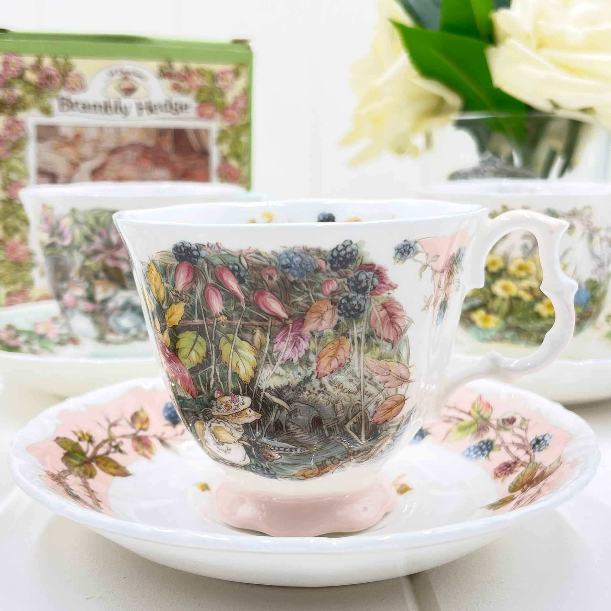 Royal Doulton Brambly Hedge Four Seasons Cup and Saucer - Autumn