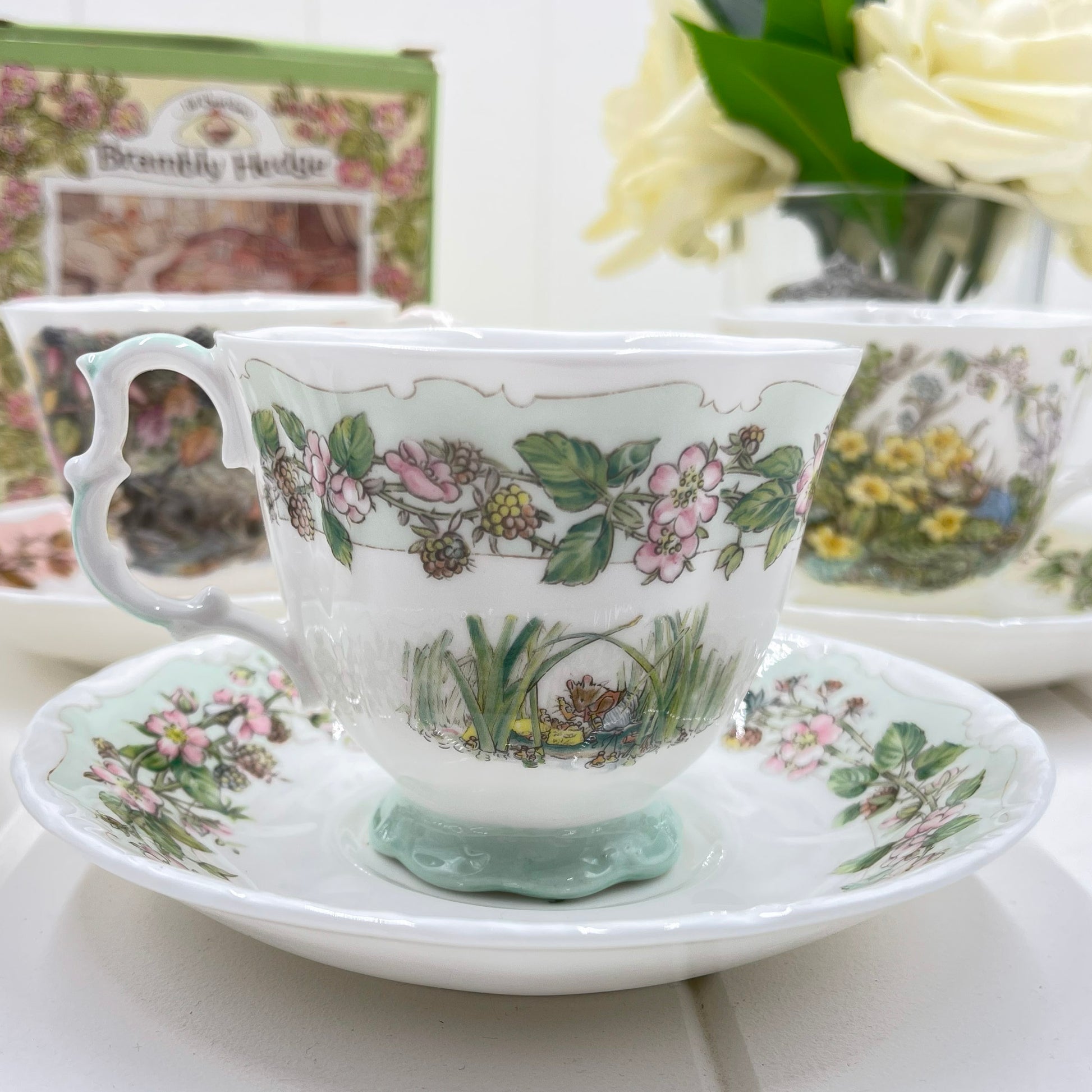 Royal Doulton Brambly Hedge Four Seasons Cup and Saucer - Spring