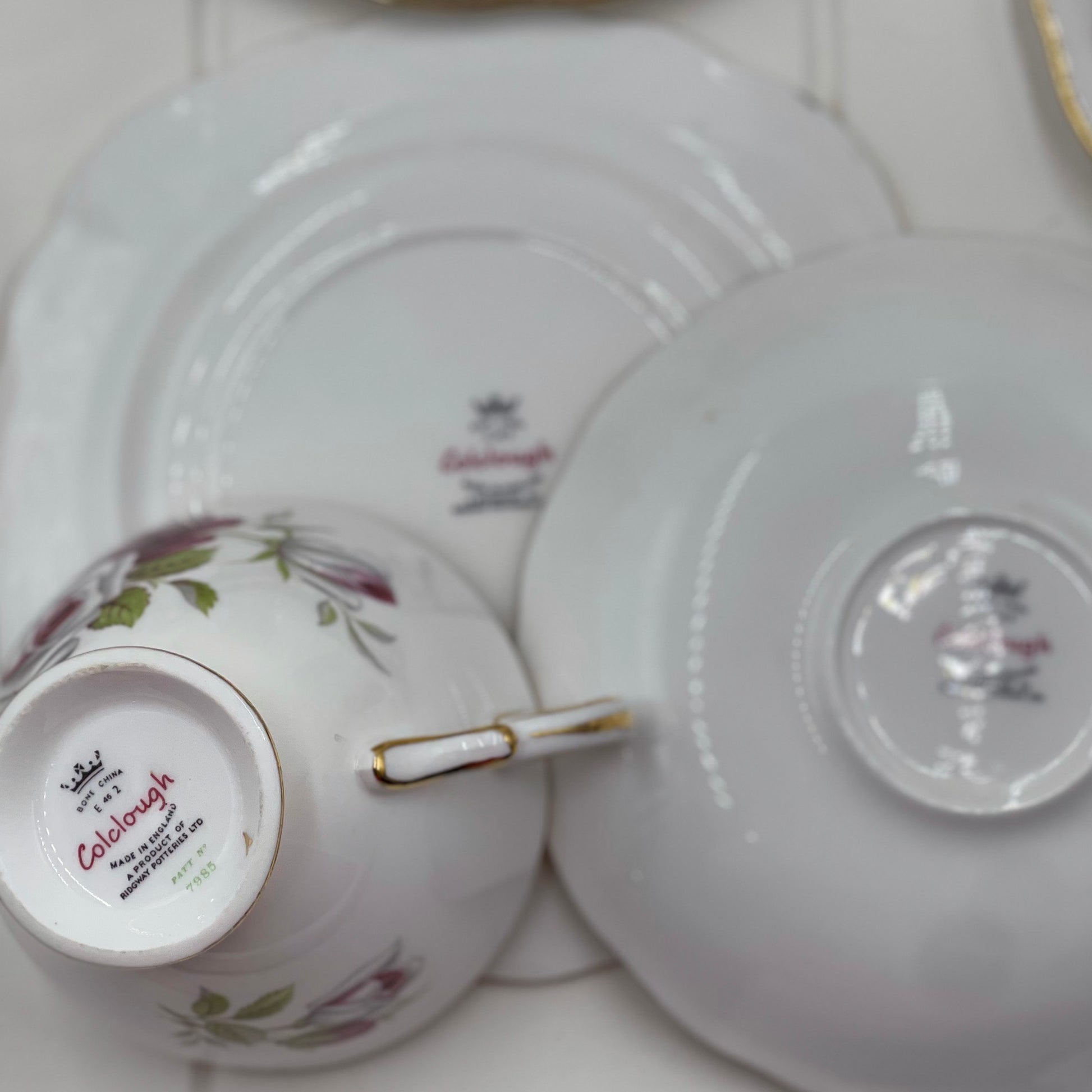 Royal Albert, Shelley, Queen Anne, Duchess, Colclough Crazy High Tea Set