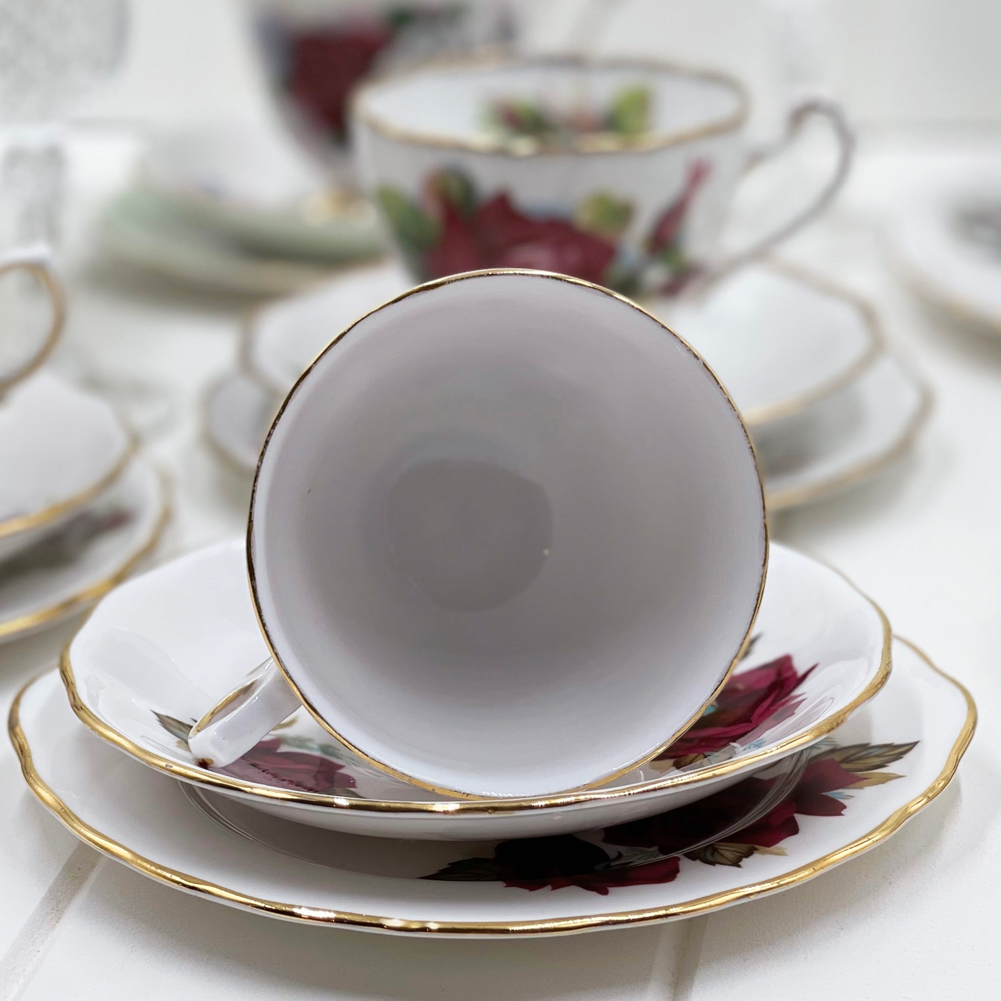 Royal Albert, Shelley, Queen Anne, Duchess, Colclough Crazy High Tea Set