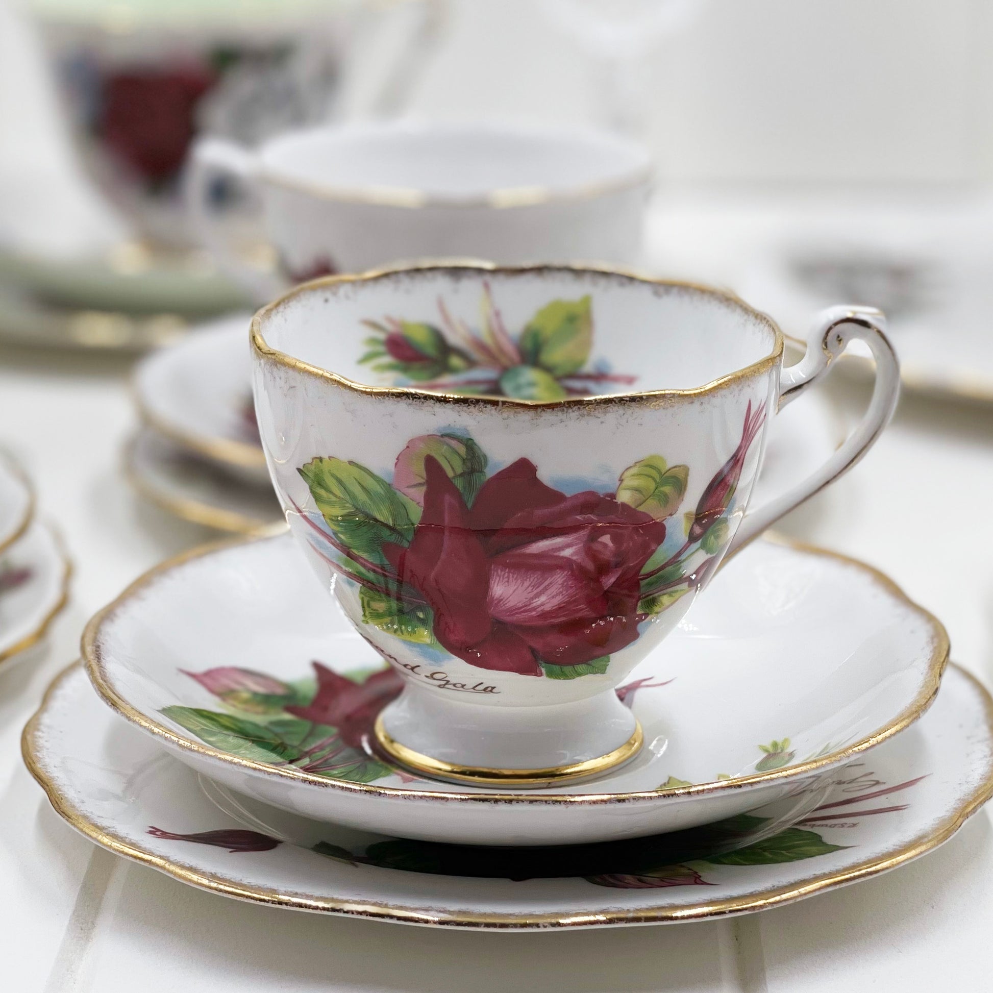 Royal Albert, Shelley, Queen Anne, Duchess, Colclough Crazy High Tea Set