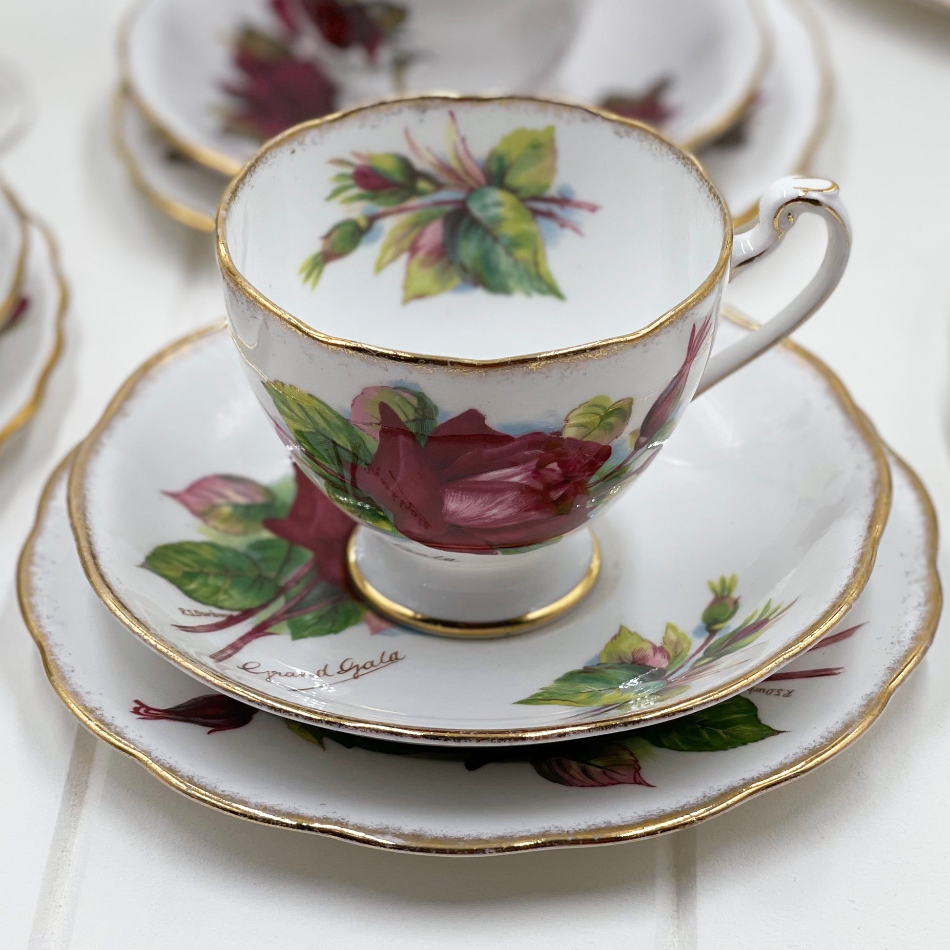 Royal Albert, Shelley, Queen Anne, Duchess, Colclough Crazy High Tea Set