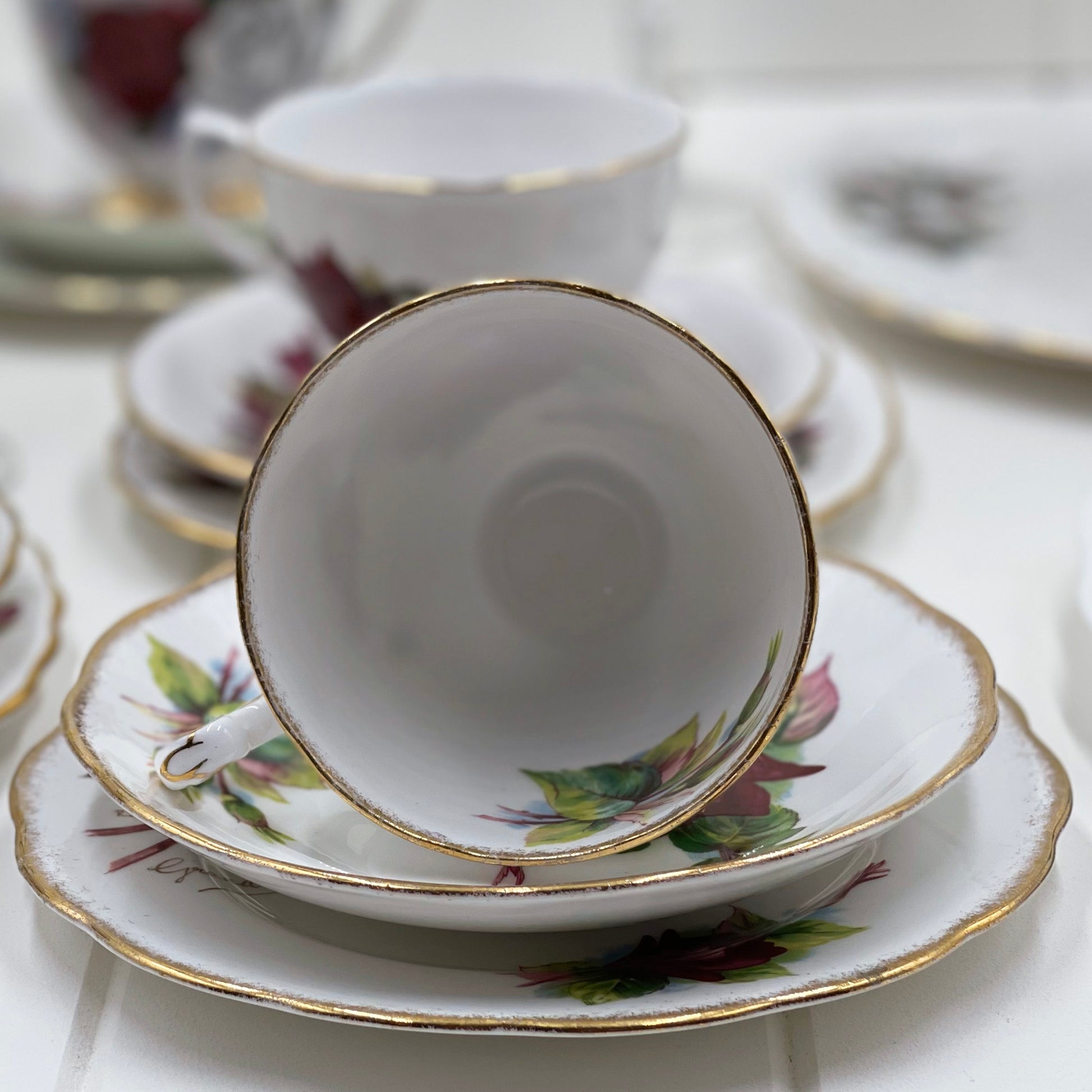 Royal Albert, Shelley, Queen Anne, Duchess, Colclough Crazy High Tea Set