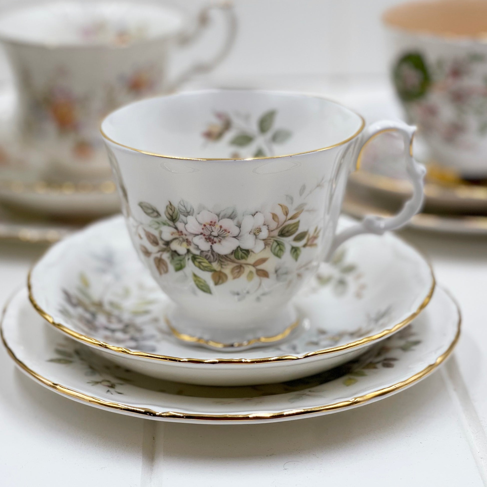 Royal Albert Vintage Haworth Trio