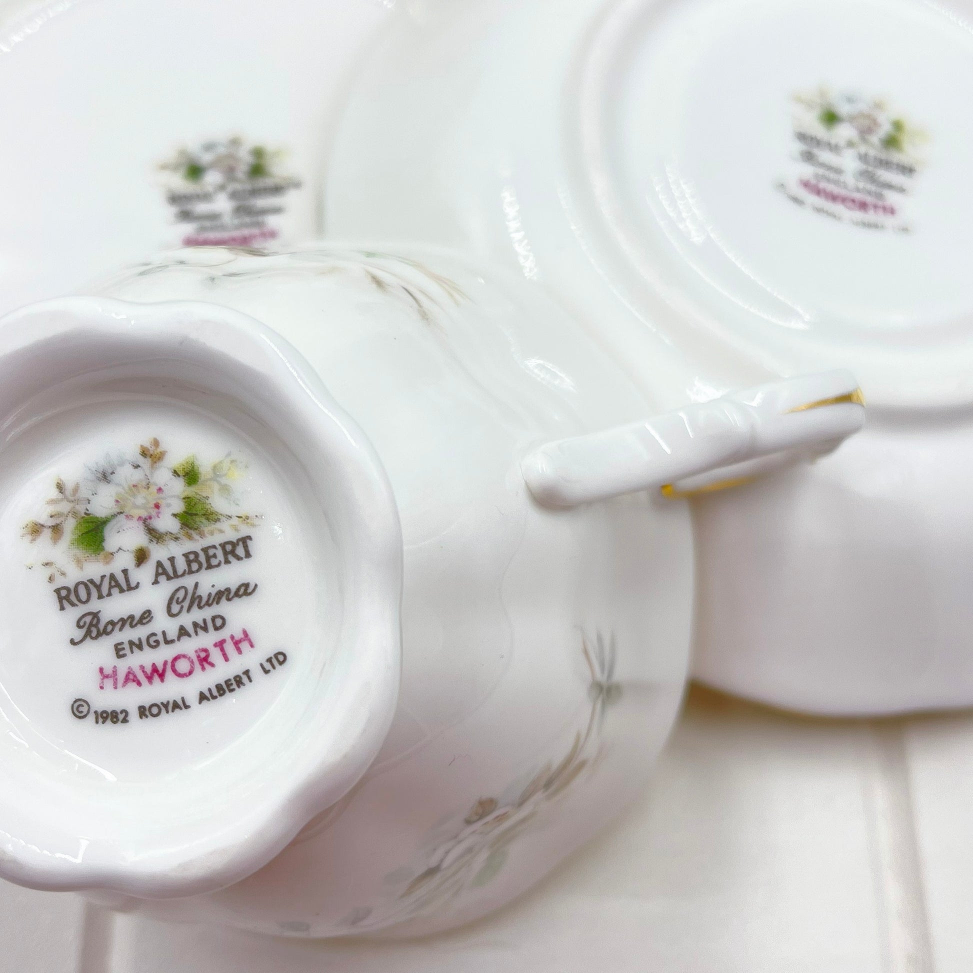 Royal Albert Vintage Haworth Trio