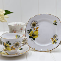 Royal Vale Yellow Flower Trio