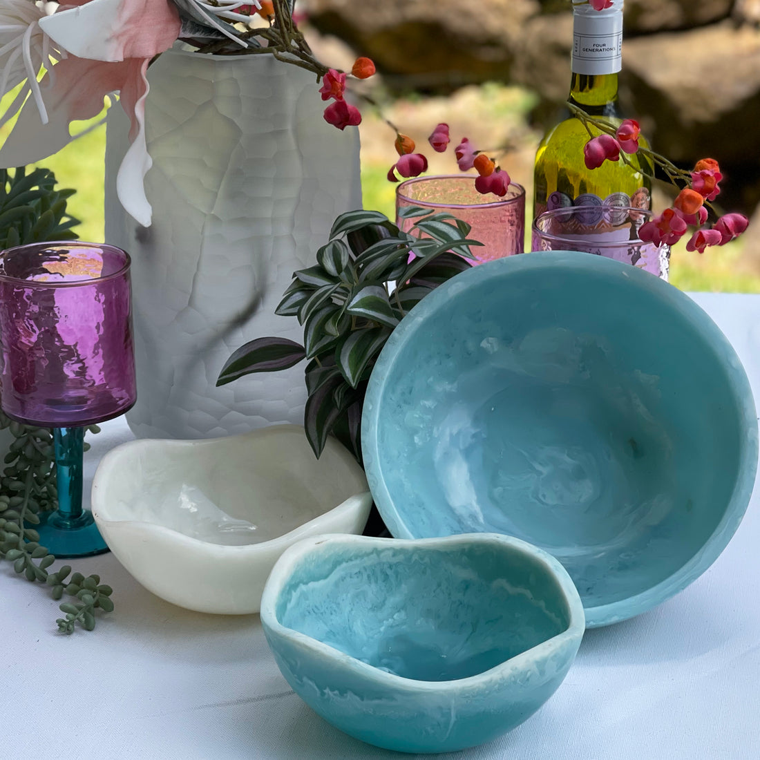Allegra Bowl Small - White