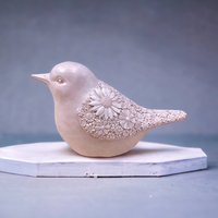 Sitting Bird Floral