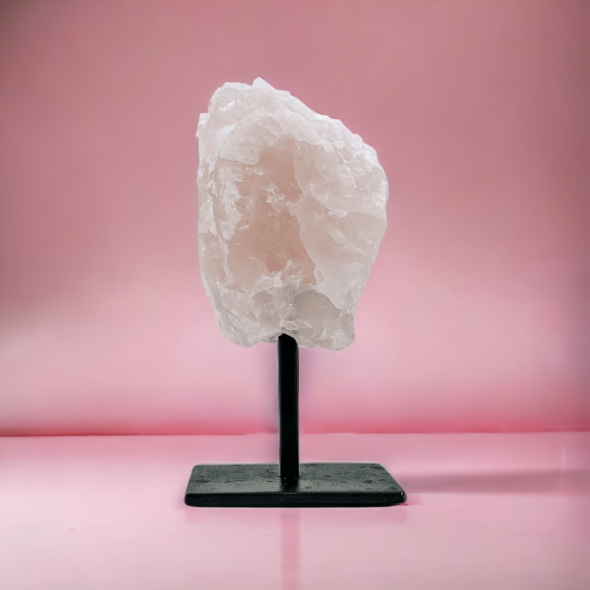 Rose Quartz Crystal Stand