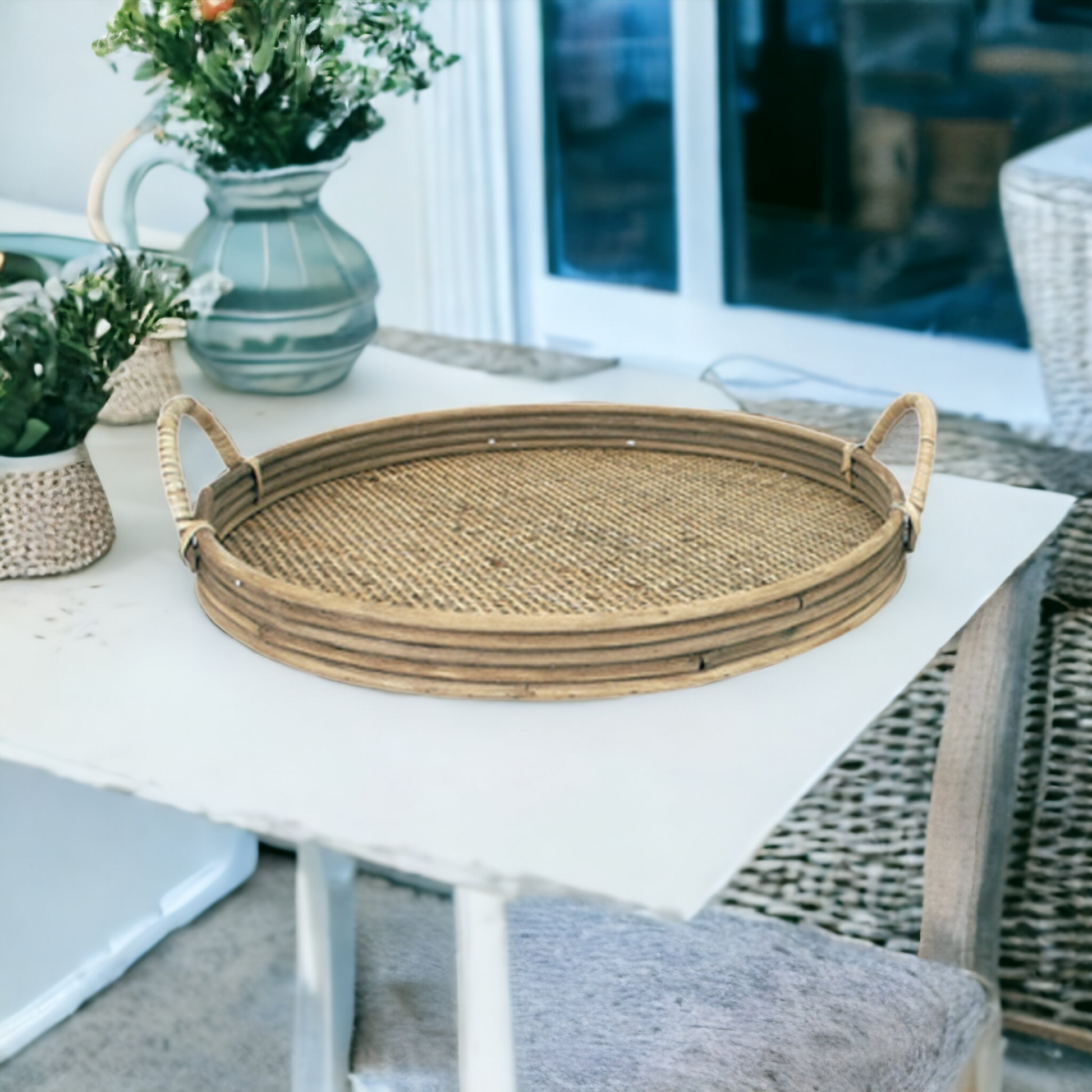 Elysian Rattan Tray