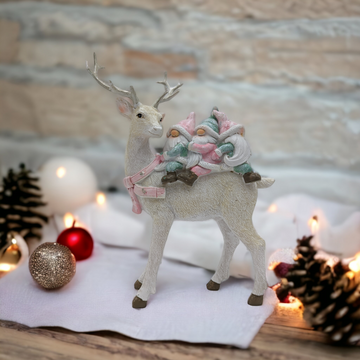 Reindeer with Gnome Friends