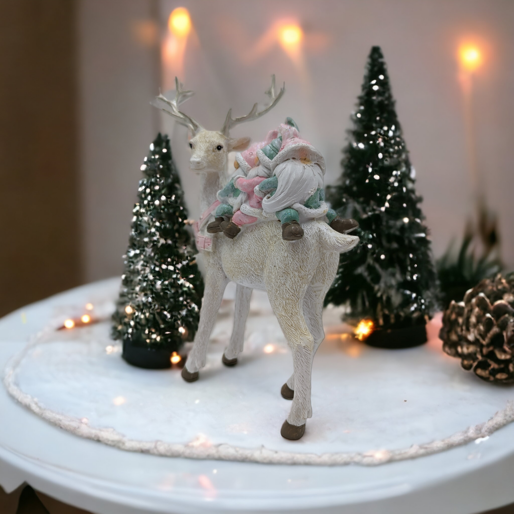 Reindeer with Gnome Friends