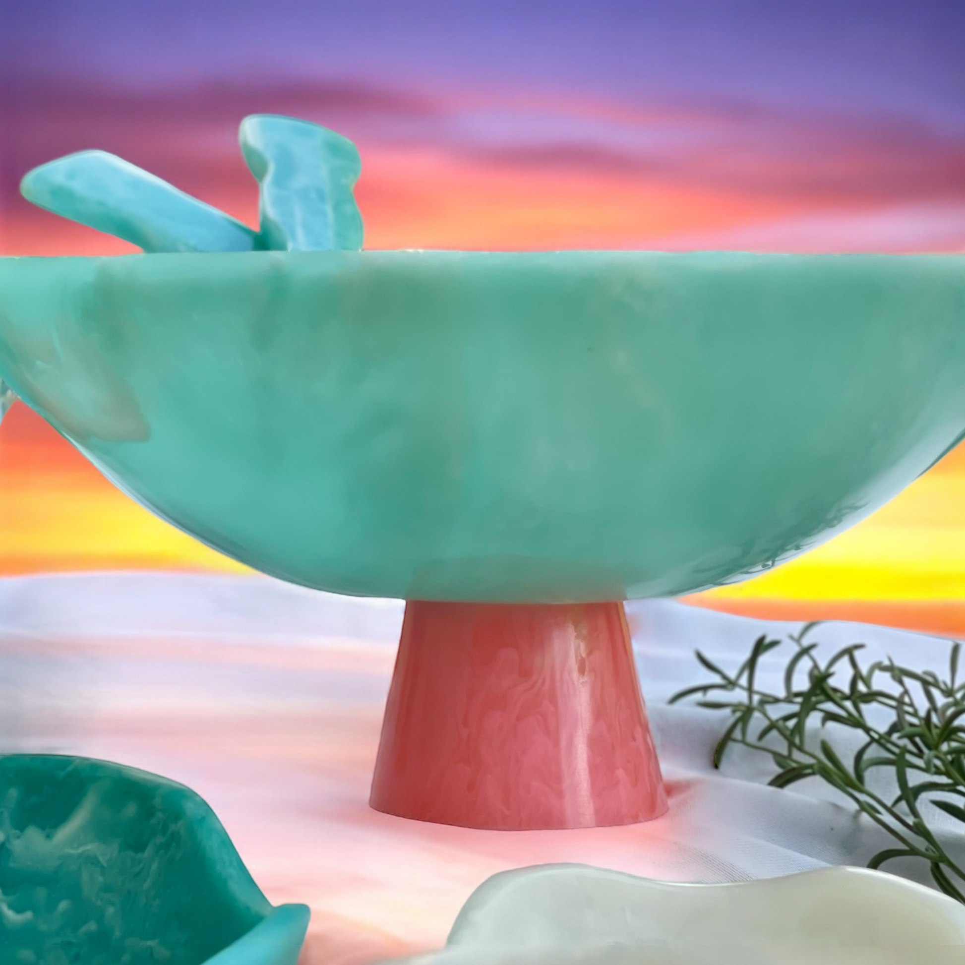 Athena Pedestal Bowl