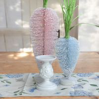 14cm White Egg Candle Holder