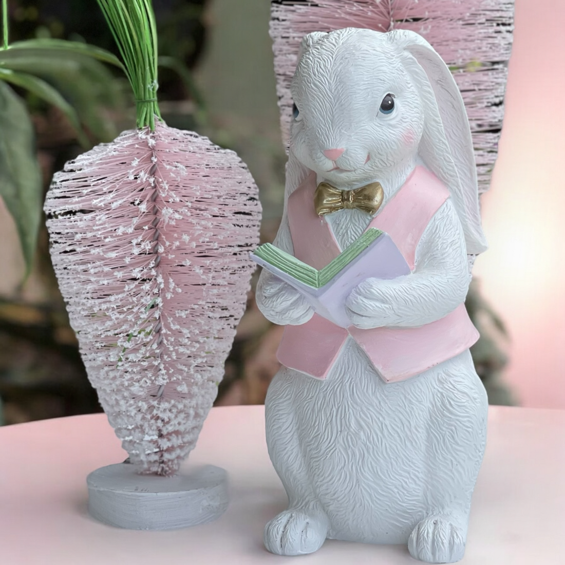 Reading Rabbit Pink Vest