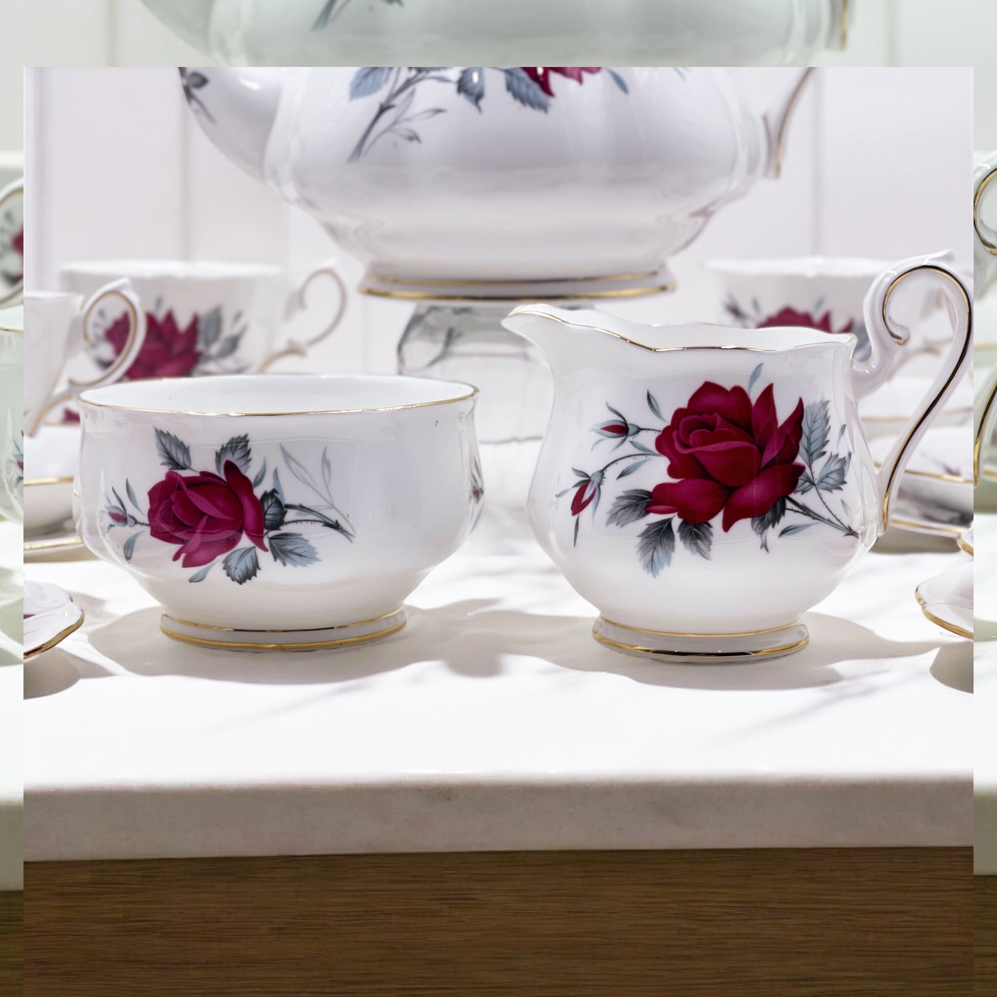 Royal Albert Sweet Romance Tea Set