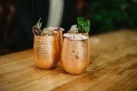Stemless Copper Glasses