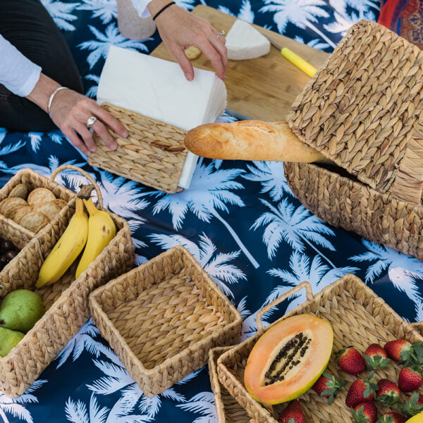 Water Hyacinth Picnic Caddy
