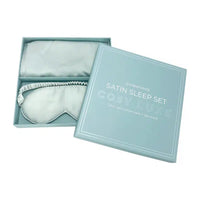 Satin Sleep Set – Cosy Luxe -Eye Mask & Pillow Case